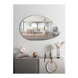 Ant Home Asimetrik Ayna, Dekoratif Ayna, 90X60, Konsol Aynası, Dresuar Aynası, Tuvalet Aynası