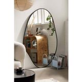 Ant Home Asimetrik Ayna, Konsol Aynası, Dresuar Aynası, Tuvalet Aynası Holl Ayna 1.Kalite Ayna 75X50 Cm