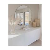 Ant Home Ayna / Yuvarlak Ayna / Dekoratif Ayna / Banyo Aynası/Konsol Aynası/90 Cm Çapında