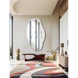 Ant Home Klas Boy Ayna / Duvar Boy Aynası / Salon Aynası / Konsol Aynası / Hol Aynası / 150 x 80 cm - Beyaz