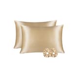ANT HOME TEKS Ant Ipek Saten 50x70 Cm Yastık Kılıfı 2 Adet Kıvırcık Saçlar Bej2 Adet