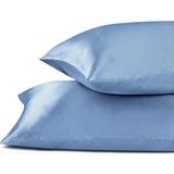 Ant Home Teks Ipek Saten Dokulu 50 x 70 cm Yastık Kılıfı 2 Adet Ant2021 - 50X70 - Mavi