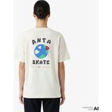 Anta Anta Skate- Valentine's Day Kadın Krem T-Shirt.1 - XL