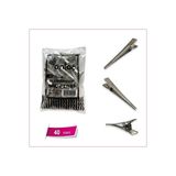 Antaç 40 Adet Alüminyum Saç Pens-Kuaför Fön Pens, Toka