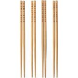 Antagen Trebent Yemek Çubuğu Çin Japon Yemek Çubuğu Bambu Chopstick 4 Adet X 1 Paket
