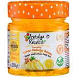 Antalya Reçelcisi 290 gr Şeker İlavesiz Zencefilli Limon Kabuğu Reçeli