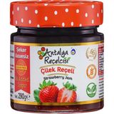 Antalya Reçelcisi Çilek Reçeli 290G Rafine Şeker Ilavesiz - 290 gr