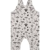 Antebies Organik Bej Kapitone Bebek Salopet - Gri - 0 - 3 Ay