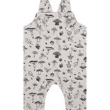 Antebies Organik Bej Kapitone Bebek Salopet - Gri - 9 - 12 Ay