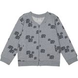 Antebies Organik Gri Melanj Erkek Çocuk Bomber Ceket - 3 - 4 Yaş