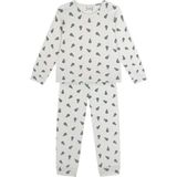 Antebies Organik Gri Yeşil Erkek Çocuk Pijama Takımı - 2 Yaş