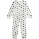 Antebies Organik Gri Yeşil Erkek Çocuk Pijama Takımı - 3 - 4 Yaş