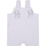 Antebies Organik Lila Ayarlanabilir Askılı Alttan Çıtçıtlı Şortlu Kız Bebek Salopet - Mor - 6 - 9 Ay