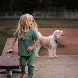 Antebies Organik Yeşil Ördek Nakışlı Beli Lastikli Kısa Kollu Erkek Çocuk Pijama Takımı - 7 - 8 Yaş
