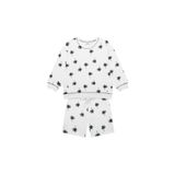 Antebies Palmiye Sweatshirt Şort Set, Erkek