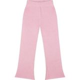 Antebies Pembe Beli Lastikli İspanyol Paça Triko Kız Çocuk Tayt - 5 - 6 Yaş