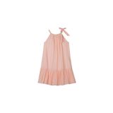 Antebies Pembe Dantel Elbise, Kız