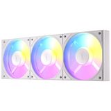 Antec C120R ARGB White, 3x120mm PWM Ters Fan, ARGB Kontrolcü Uyumlu, 12V, 1.32W, Beyaz Kasa Fanı 3'lü Paket