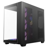 Antec C5 ARGB Siyah, 7 x 120mm ARGB PWM Fan Dahil, 4mm Kavisli Temperli Cam, Çift Odalı Tasarım, Tip-C 3.2 Gen 2, Mid-Tower ATX Oyuncu Kasası