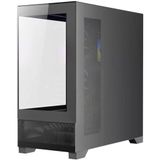 Antec CX500M ARGB, 3x120mm ARGB Fan Dahil, Temperli Cam, Dikey Soğutma, 360mm Radyatör Desteği, Type-C, Mini Tower Micro-ATX Oyun Kasası, Siyah