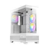 Antec CX700 ARGB White, 3x120mm ARGB PWM Fan Dahil, Temperli Cam, Dikey Soğutma, 360mm Radyatör Desteği, Type-C 3.2 Gen 2, Mid-Tower ATX Oyun Kasası, Beyaz