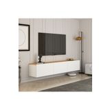 Antec Design West Tv Sehpası Beyaz Çam