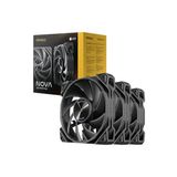 Antec Nova 120 3’Lü 120Mm Pwm Yüksek Devirli Pc Fan Seti 3200 Rpm Endüstriyel Sınıf Siyah