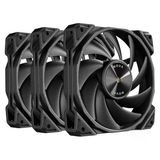Antec Nova 120_3Pk Black 3X120mm Pwm Işıksız Fan, Siyah, 3200Rpm, 95.32Cfm, 38.7 Db Kasa Fanı