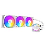 Antec Skeleton 360 ARGB White, 360mm AIO Sıvı İşlemci Soğutucu, 3x120mm PWM ARGB Fan, Bakır Taban, Intel LGA115X/1200/1700/20XX, AMD AM4/AM5, Beyaz