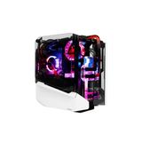 Antec Striker, Mini-ITX Açık Çerçeve Oyun Kasası, Ön GPU Montajı, 4mm Temperli Cam, Type-C 3.1, PCIe Yükseltici Kablo Dahil, CNC Alüminyum ve Çelik, Beyaz
