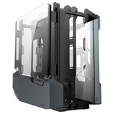 Antec Supreme Cannon, 2 Ayrı Sıvı Soğutma Sistemi, GPU Ön ve Yan Montaj, 3 x 360mm Radyatör, Type-C ve USB 3.0, Geçmeli Yan Panel, Tam Kule E-ATX Oyun Kasası, Siyah
