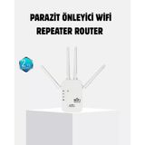 Antenli Wifi Repeater 300M2 Kapsama Alanı Wpa3 Güvenlikli Mir67901956