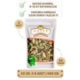 Antep Çarşı Pazar Dilimlenmiş File Antep Fıstığı | 50 Gr. X 8 Adet | VAKUMLU AMBALAJ