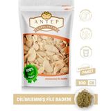 Antep Çarşı Pazar Dilimlenmiş File Badem | 100 Gr.