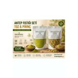 Antep Fıstığı Seti Toz & Pirinç 2'Li Paket 100 G + 100 G Kilitli Doypack %100 Doğalyeni Mahsul, Katkısız, Baklavalık Kalite
