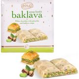 Antep Fıstıklı Baklava Parçacıklı Beyaz Tablet Çikolata 70G