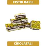 Antep Fıstıklı Çikolatalı Baklava Lokum 1kg - 1 kg