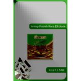Antep Fıstıklı Sütlü Kare Çikolata - Bütün Fıstıklı - 65 Gram - 6 Adet