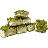 Antep Fıstıklı Tahinli Baklava Lokum 1kg - 1 kg