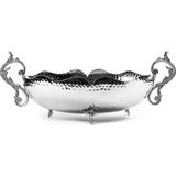 ANTEPSEPETİ Gümüş Kaplama Oval Bakır Gondol (25 CM)