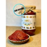 Antepten Gelsin Ev Yapımı Güneş Kurusu Tatlı Biber Salçası - Organik Cam Kavanoz - 650 gr