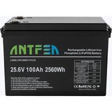 Antfea 25.6V 100AH Abs Lityum Akü Lifepo4
