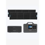 ANTFEA S2200 Pro + B2200 Backup + 2 adet 400W Taşınabilir Güneş Paneli [ 2.4 kW / 4.4 kWh / 800 W ]