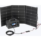 Antfea S500PRO Taşınabilir Güç Sistemi 500W, + 100W Taşınabilir Güneş Paneli + Mc4 XT60 Dönüşüm Kablosu 5m Hızlı Şarj ve Çoklu Cihaz Uyumu ile Kamp İçin İdeal