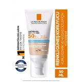 Anthelios Uvmune Spf+50 Hassas Ciltler İçin Yüksek Korumalı Renkli Yüz Güneş Kremi