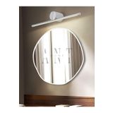 anthome Arya 80 Cm Ayna Asimetrik Ayna, Dekoratif Ayna, Duvar Aynası Banyo Aynası Holl Aynası, Beyaz