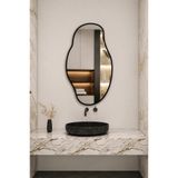 anthome Asimetrik Ayna Çerçeveli Ayna Duvar Aynası Konsol Aynası Banyo Aynası Çerçeveli Ayna