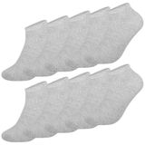 Anthony Jackson 10'lu Kutu BAMBU Premium Dikişsiz Bay - Bayan Sneaker Çorap (MOTTA, 47-49)