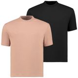 Anthony Jackson 2’li Kutu Premium Erkek Oversize Tişört Alessandro (AJ-306 C, L)