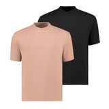 Anthony Jackson 2’li Kutu Premium Erkek Oversize Tişört Alessandro (AJ-306 C, S)